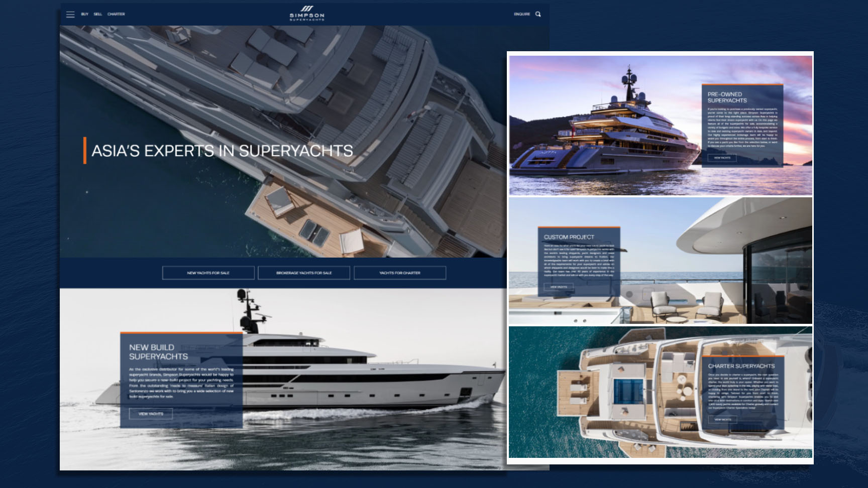 Simpson Superyachts Website Goes Live – Find The Most Unique Superyachts in Asia and Beyond